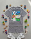 Cg Kids Brawl Stars tshirt ve şort alt üst takım sırt baskı detaylı