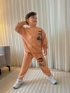 Cg Kids Capybara Erkek Çocuk 2 Iplik Kumaş Alt Üst Takım Süper Kalite Sırt Baskı Detaylı