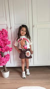 Cg Kids Capybara Kız Çocuk Alt Üst Takım Süper Kalite Şort Baskı Detaylı