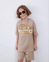 Cg Kids Capybara Unisex Kız Çocuk & Erkek Çocuk Alt Üst Takım Süper Kalite Sırt Baskı Detaylı