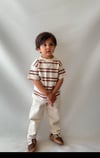 Cg Kids Çizgili Basic Tshirt&Pantolon Alt Üst Takım Süper Kalite