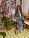 Cg Kids Denim Ceket ve Pantolon Unisex Alt Üst Takım Süper Kalite