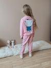 Cg Kids Hello Kitty Sırt Baskı Detaylı Kız Çocuk 2 Iplik Alt Üst Takım Süper Kalite Kumaş