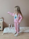 Cg Kids Hello Kitty Sırt Baskı Detaylı Kız Çocuk 2 Iplik Alt Üst Takım Süper Kalite Kumaş