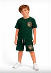 Cg Kids Hot Wheells Erkek Çocuk Tshirt&Şort Alt Üst Takım Sırt Baskı Detaylı Süper Kalite