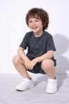 Cg Kids Kabartma Enjeksiyon Baskılı Tshirt & Yandan Cepli Şort Alt Üst Takım Süper Kalite Kumaş