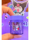 Cg Kids Kuromi Hazneli 2 Boy Çift Bıçaklı Kalemtraş Ister 1 Adet Ister 2 Adet Ister 4 Adet
