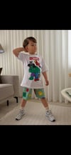 Cg Kids LEGO Marvel Erkek Çocuk Tshirt Ve Şortlu Alt Üst Takım Süper Kalite Şort Baskı Detay