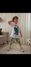 Cg Kids LEGO Marvel Erkek Çocuk Tshirt Ve Şortlu Alt Üst Takım Süper Kalite Şort Baskı Detay