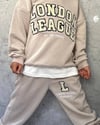Cg Kids London League Süzüne Nakış işlemeli 3 iplik Alt Üst Takım Süper Kalite Kumaş