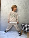 Cg Kids London League Süzüne Nakış işlemeli 3 iplik Alt Üst Takım Süper Kalite Kumaş