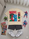 Cg Kids Marvel Örümcek Adam Hulk Kaptan Amerika Iron Man Kaliteli Baskılı Erkek Çocuk Alt Üst Takım