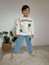 Cg Kids Minecraft Erkek Çocuk 3 İplik Şardonlu Alt Üst Takım Süper Kalite Kumaş Sırt Baskı Detay