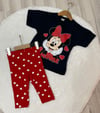 Cg Kids Minnie Mouse Alt Üst Takım Kız Çocuk
