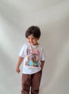 Cg Kids Palmiye Kabartma Detaylı Basic Tshirt&Pantolon Alt Üst Takım Süper Kalite