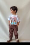Cg Kids Palmiye Kabartma Detaylı Basic Tshirt&Pantolon Alt Üst Takım Süper Kalite