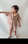 Cg Kids Pamuklu Keten Erkeke Çocuk Alt Üst Takım