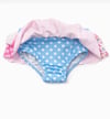Cg Kids Renkli Desen Baskılı Fiyonk Detaylı Askılı Kız Çocuk Bikini / Mayo Alt Üst Takım Süper Kalite