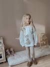 Cg Kids Sevimli Kedi Baskılı Alt Fitilli Tayt 2 İplik Kız Çocuk Alt Üst Takım