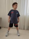 Cg Kids Sonic Erkek Çocuk Tshirt & Şort Alt Üst Takım Süper Kalite Sırt Baskı Detay