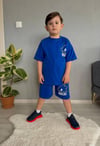 Cg Kids Sonic Erkek Çocuk Tshirt & Şortlu Alt Üst Takım Sırt Detay