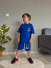 Cg Kids Sonic Erkek Çocuk Tshirt & Şortlu Alt Üst Takım Sırt Detay