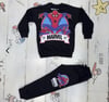 Cg Kids Spiderman Örümcek Adam 3 Iplik Erkek Çocuk Alt Üst Takım
