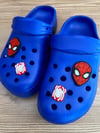 Cg Kids Spiderman Örümcek Adam Figürlü Kalın Ultra Lüks Yumuşak Eva Taban Erkek Çocuk Terlik - Sandalet