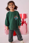 Cg Kids Stitch Noel Temalı Kız Eşofman Takim