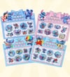 Cg Kids Stitch Temalı 3d Sulu Sticker Seti İster 1 adet ister 2 adet ister 3 adet alabilirsiniz