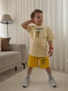 Cg Kids Transformers Bumblebee Baskılı Erkek Çocuk Tshirt&Şort Alt Üst Takım Süper Kalite