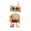 Kitap Okuyan Robot (Mor)