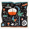 Maya Black Pamuk Bandana