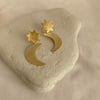 Star & Moon Earrings