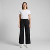 Siyah Beli Lastikli Jeans