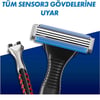 Gillette Sensor3 Tıraş Makinesi Plus 6 Bıçak