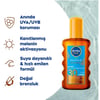 NIVEA Sun SPF30 Koruma & Bronzluk Güneş Yağı Spreyi 200 ml