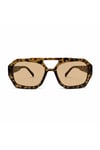 Lucca Leopard Brown Güneş Gözlüğü