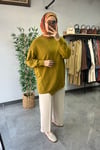 Tığ Triko Rayon Tunik Asit