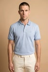 Erkek Polo Yaka Mavi T-Shirt