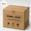 Yazarkasa / Termal Adisyon Fişi Pos Rulosu 80 MM x 50 MT 180 Adet - 1 Koli