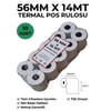 56 MM x 14 MT 10 Adet