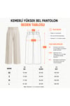 KEMERLİ YÜKSEK BEL PANTOLON