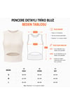 Pencere Detaylı Triko Bluz