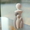 3D Dekorati̇f Ürün Love Salon Oturma Biblo – Salon İçin Dekoratif Ürün 4'lü