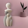 3D Dekorati̇f Ürün Love Salon Oturma Biblo – Salon İçin Dekoratif Ürün 4'lü