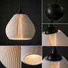 Bohem Sarkıt Avize 3D Tasarım Salon ve Oturma Odası Aydınlatması 25 X 20 CM Beyaz