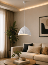 Dalga Desenli Sarkıt Avize – Modern Dekoratif Tavan Aydınlatması
