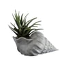 İskandi̇nav Deni̇z Kabuğu 3D Mermer Desenli̇ Vazo 20 CM