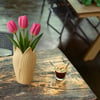Lotus 3D Dekorati̇f Vazo 18 cm Kem